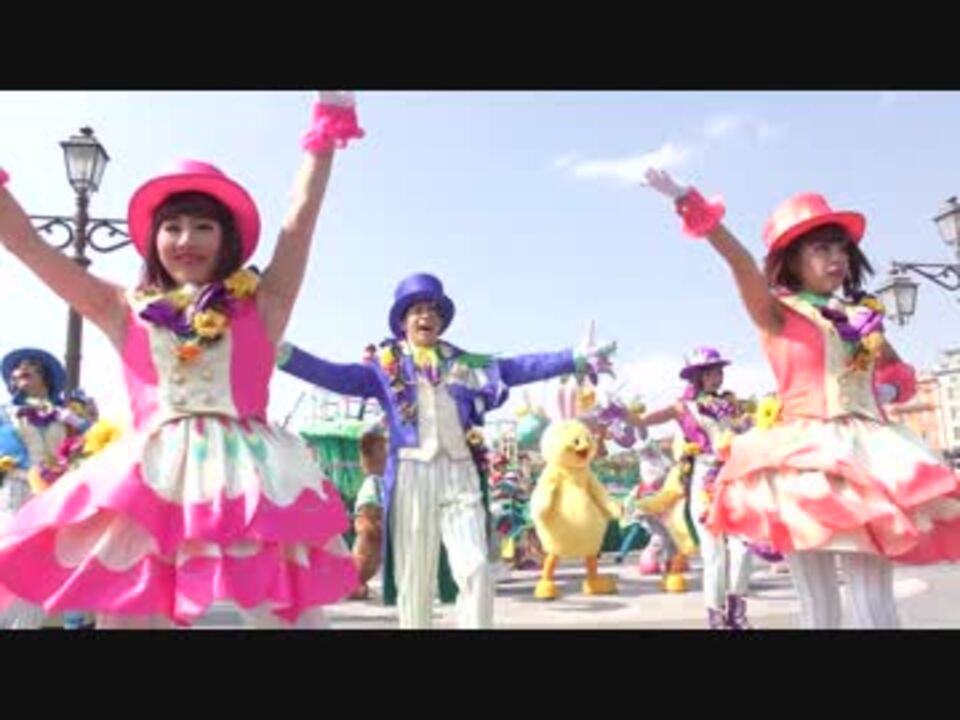 ディズニーシー Tip Topイースター うさぴよリドアイル最前列 ニコニコ動画
