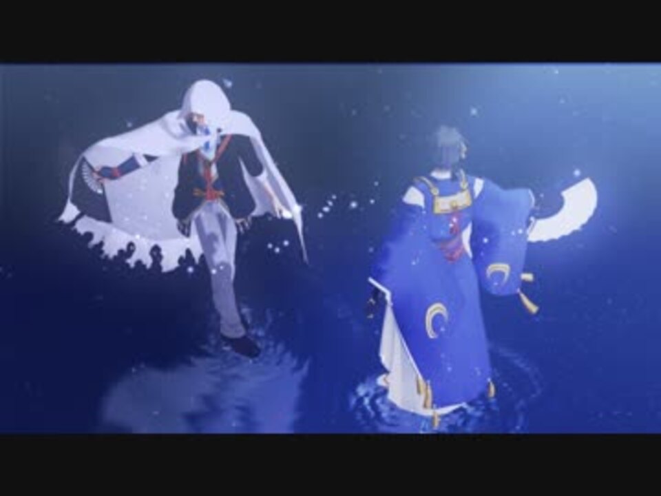 Mmd刀剣乱舞 悲伝で名残月 三日月宗近 山姥切国広 ニコニコ動画