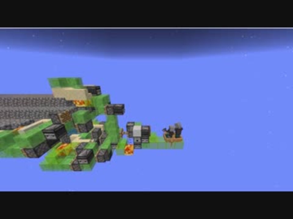 Minecraft 全自走 氷ボート用レール製造機 マインクラフト統合版 Be ニコニコ動画