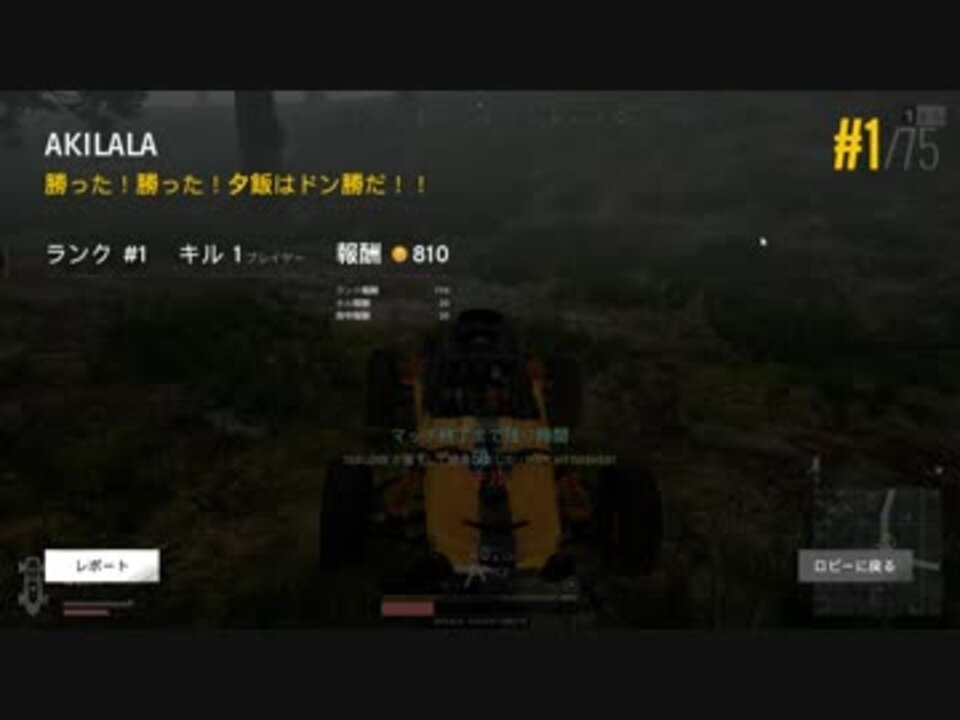 Pubg ロードキルドン勝 ニコニコ動画