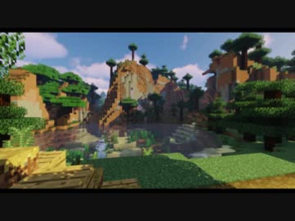 Minecraft トロッコと絶景を求めてpart3 タイガ自然公園 ゆっくり実況 ニコニコ動画
