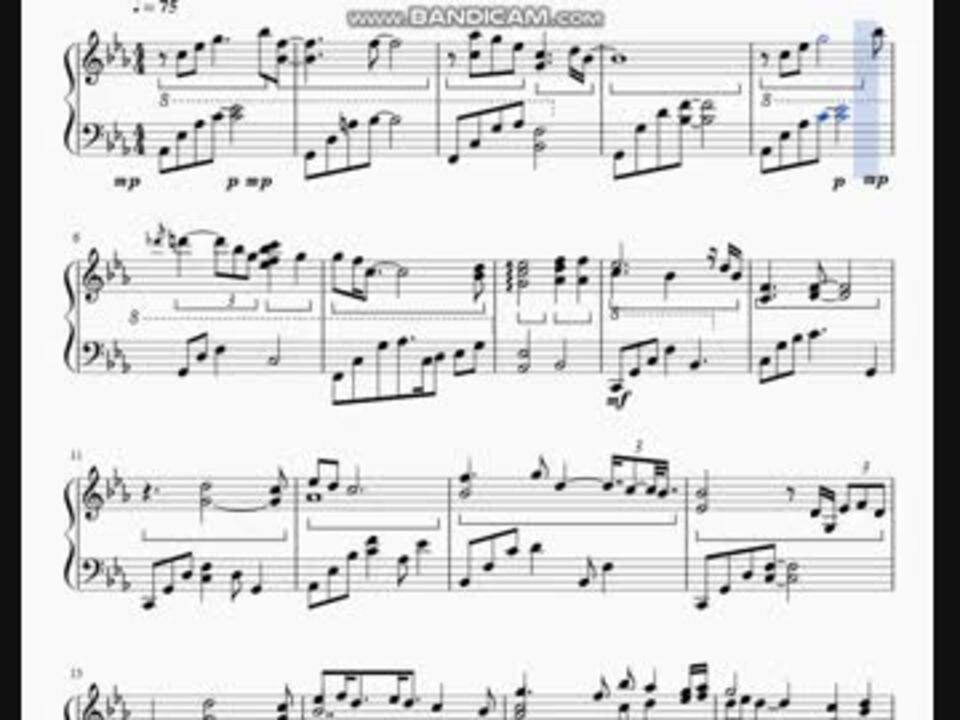 人気の 音楽 楽譜 動画 3 674本 15 ニコニコ動画