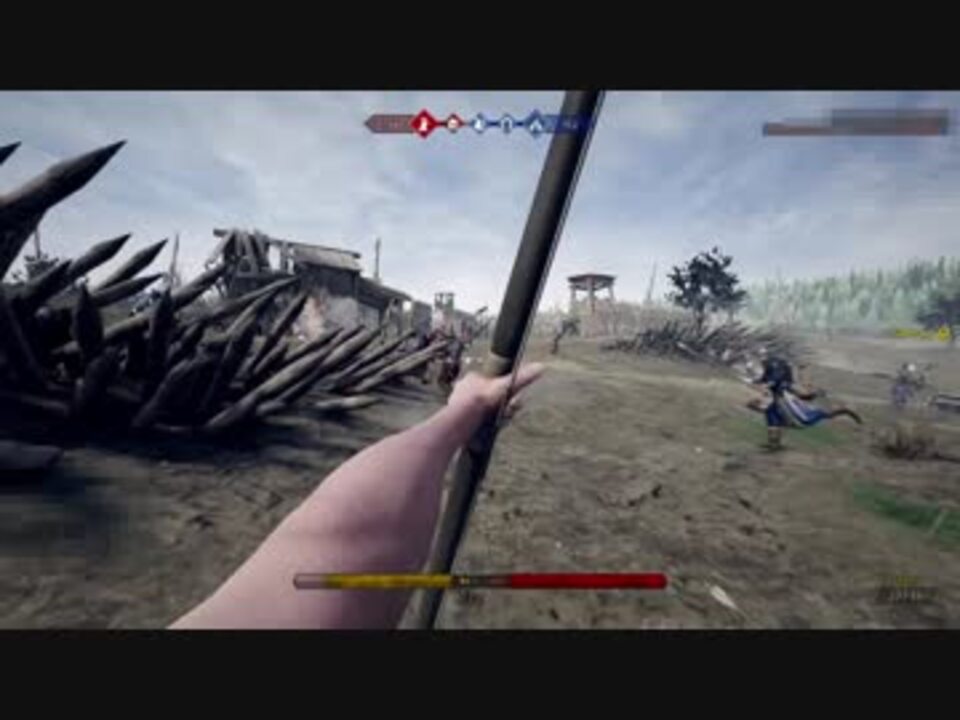 中世レ プ 弓兵と化した先輩 Mordhau ニコニコ動画