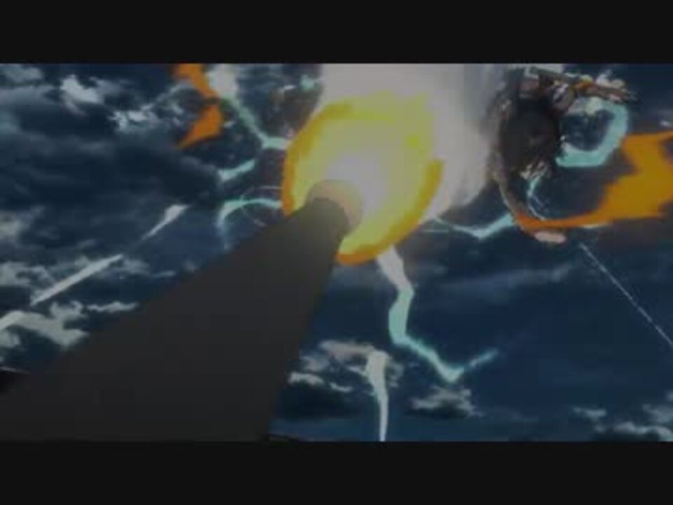 進撃の巨人 3期 Part2 ２話 雷槍使用シーン 1080p ニコニコ動画