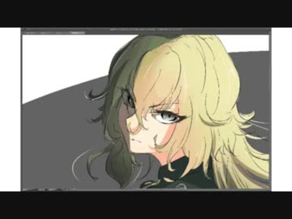 立派に成長したターニャ デグレチャフさん描いてみた ニコニコ動画