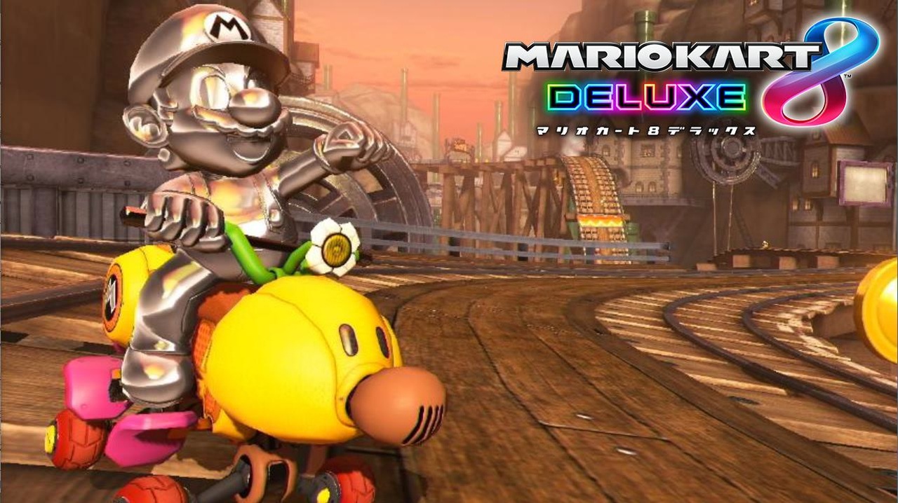 マリオカート8dx Vs 132 メタルマリオハナちゃんローラー 実況 ニコニコ動画