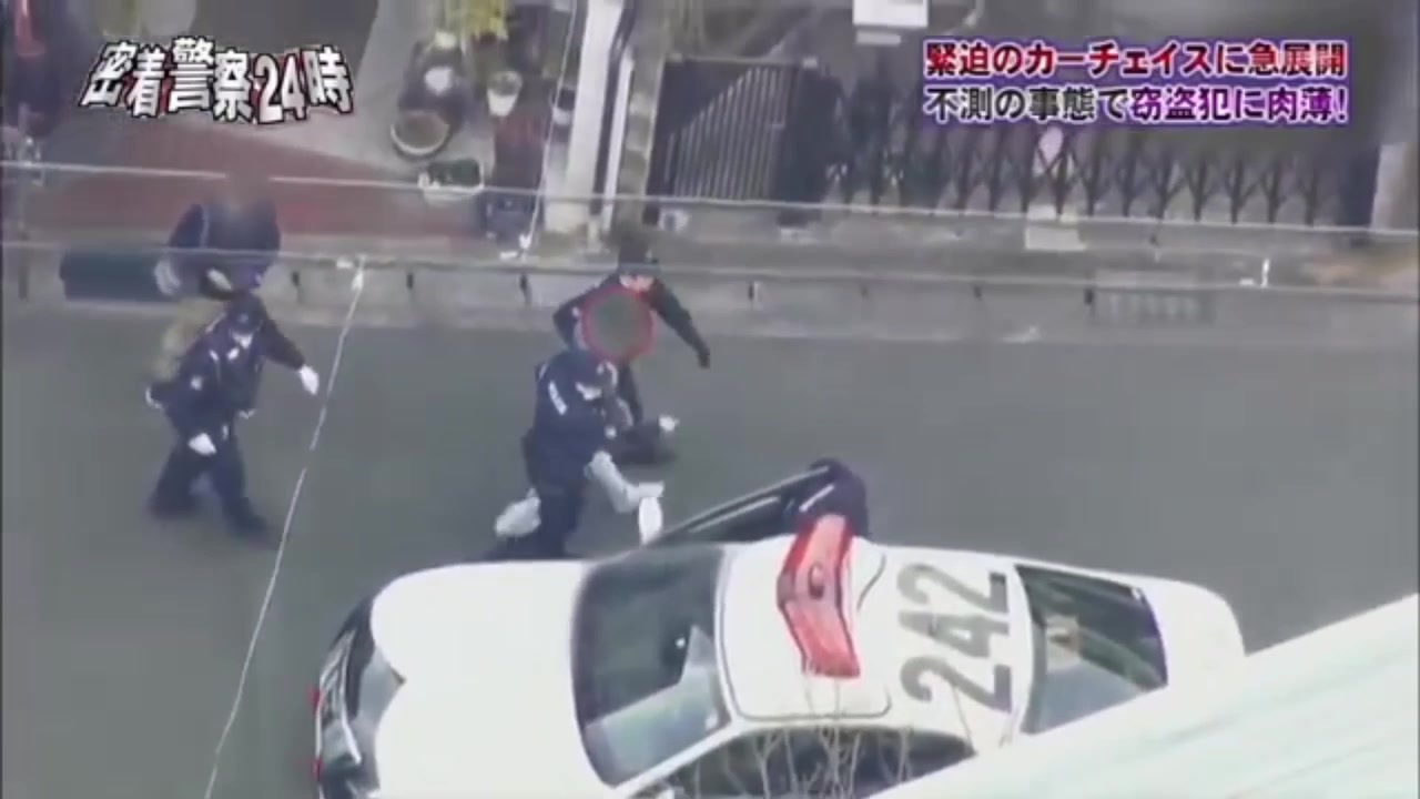 逃走する窃盗犯にこち亀のbgmをつけたら全て両津のせいになった こち亀bgm万能説 ニコニコ動画