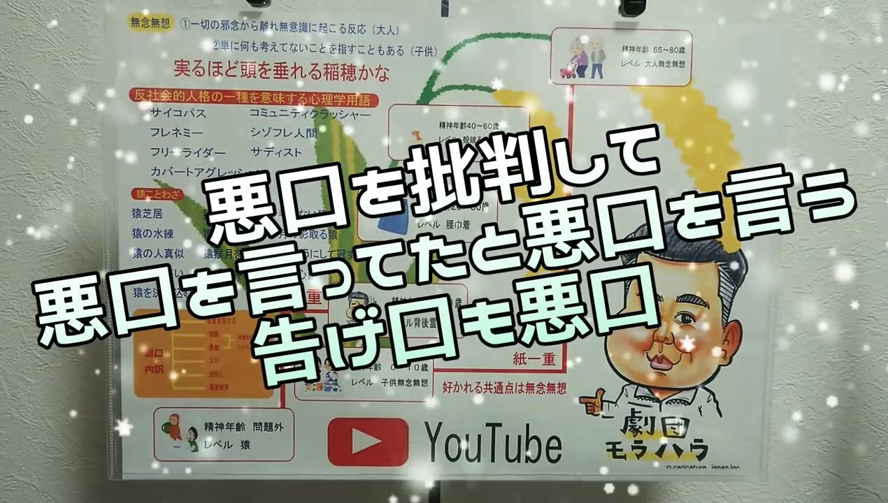 人間関係 図解 劇団モラハラ ニコニコ動画