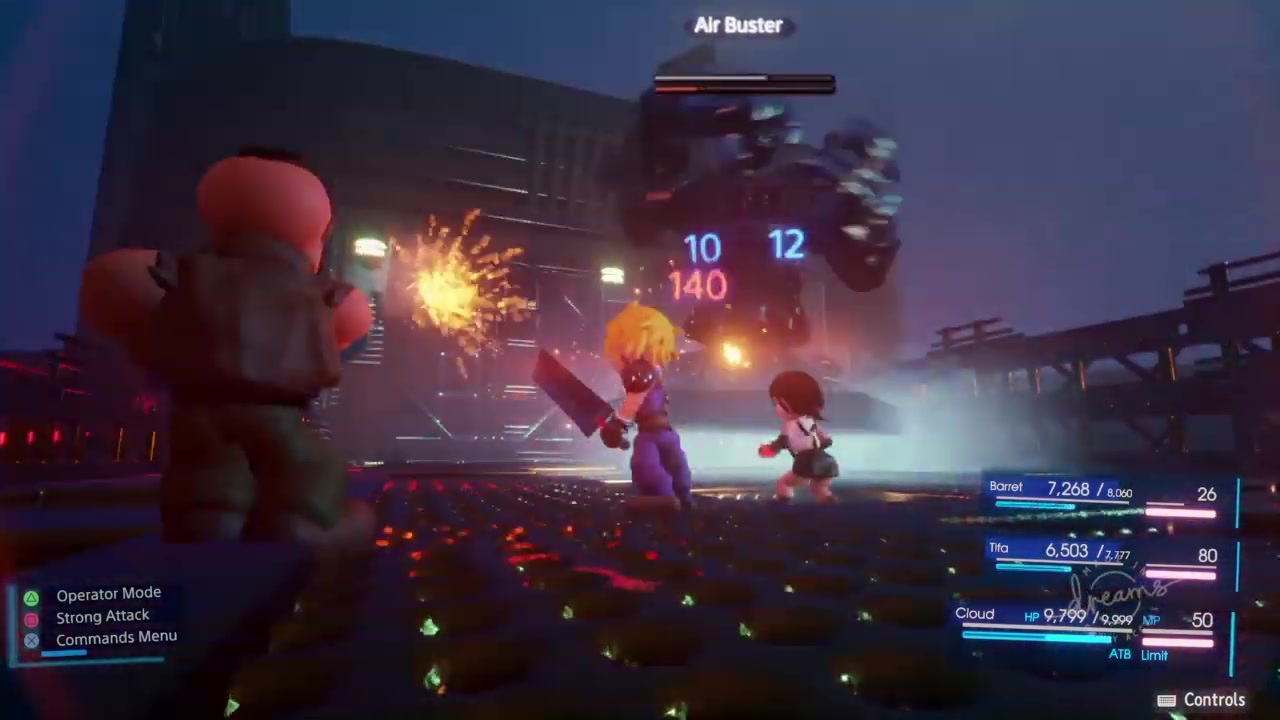 Ps4 ドリームズユニバースで作ったff7リメイク ニコニコ動画