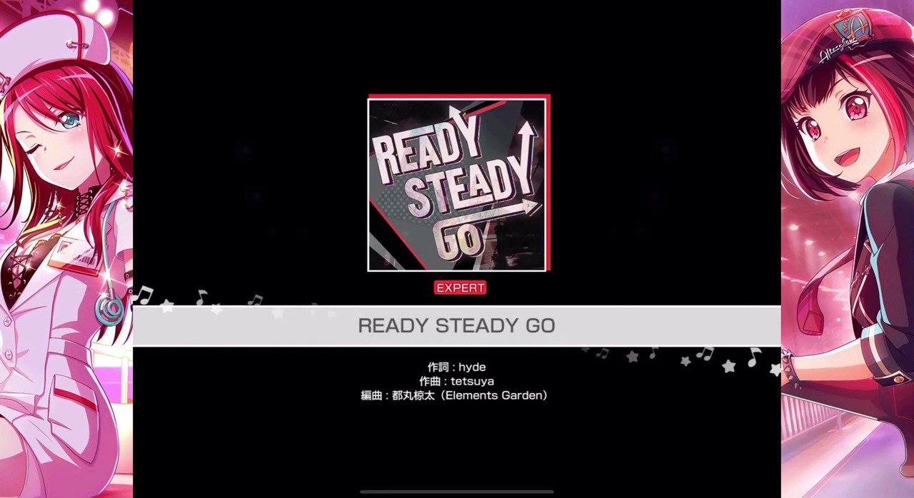 バンドリ Ready Steady Go譜面情報 攻略用 Expert フルコン済 ニコニコ動画