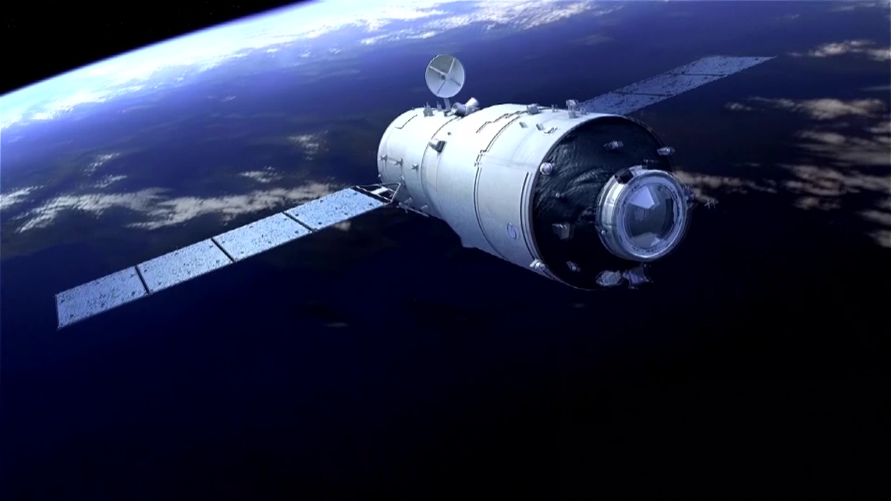 天宮2号、大気圏の再突入に成功 - ニコニコ動画