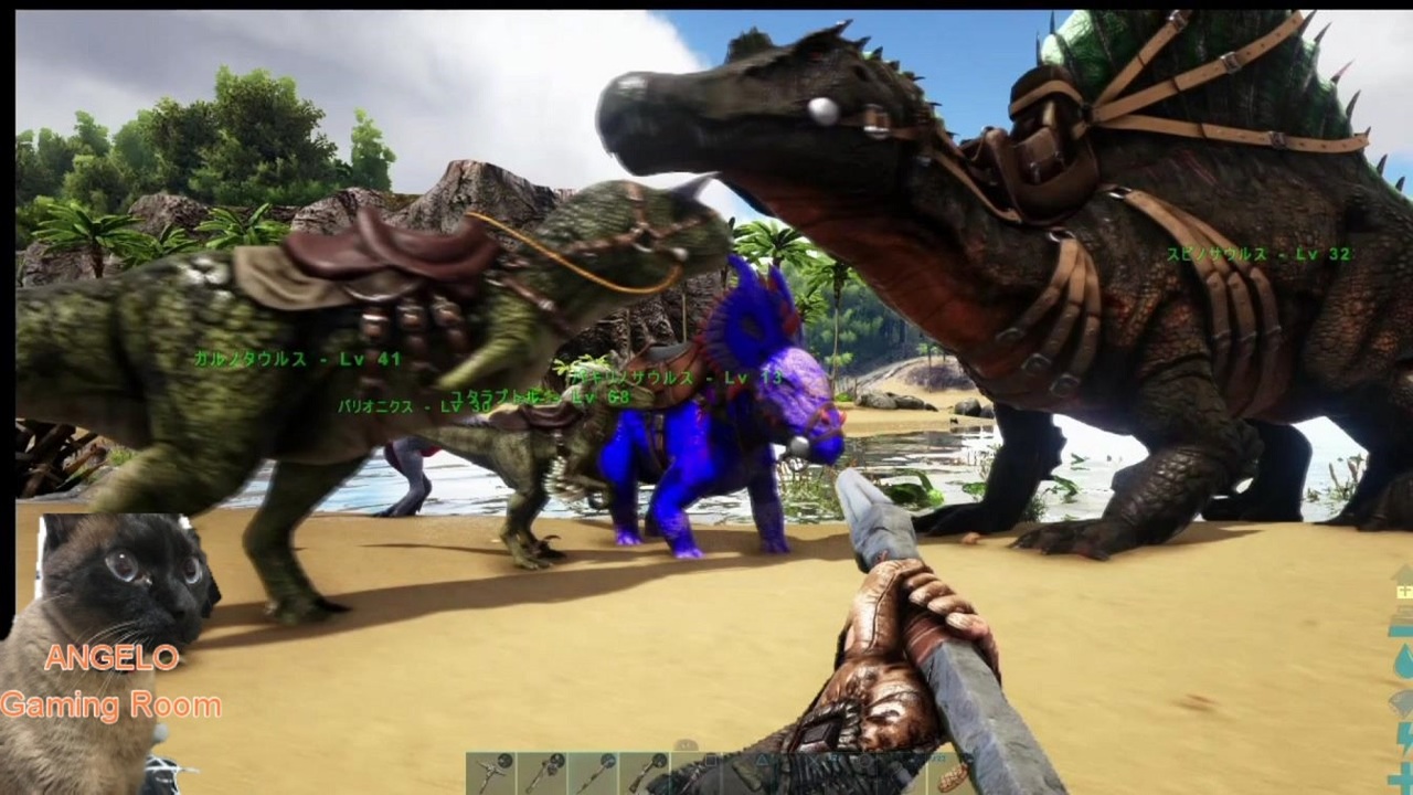 Ark Survival Evolved サラリーマンが転生したら恐竜に囲まれた謎の島で生きることになった件について 全18件 Angeloさんのシリーズ ニコニコ動画