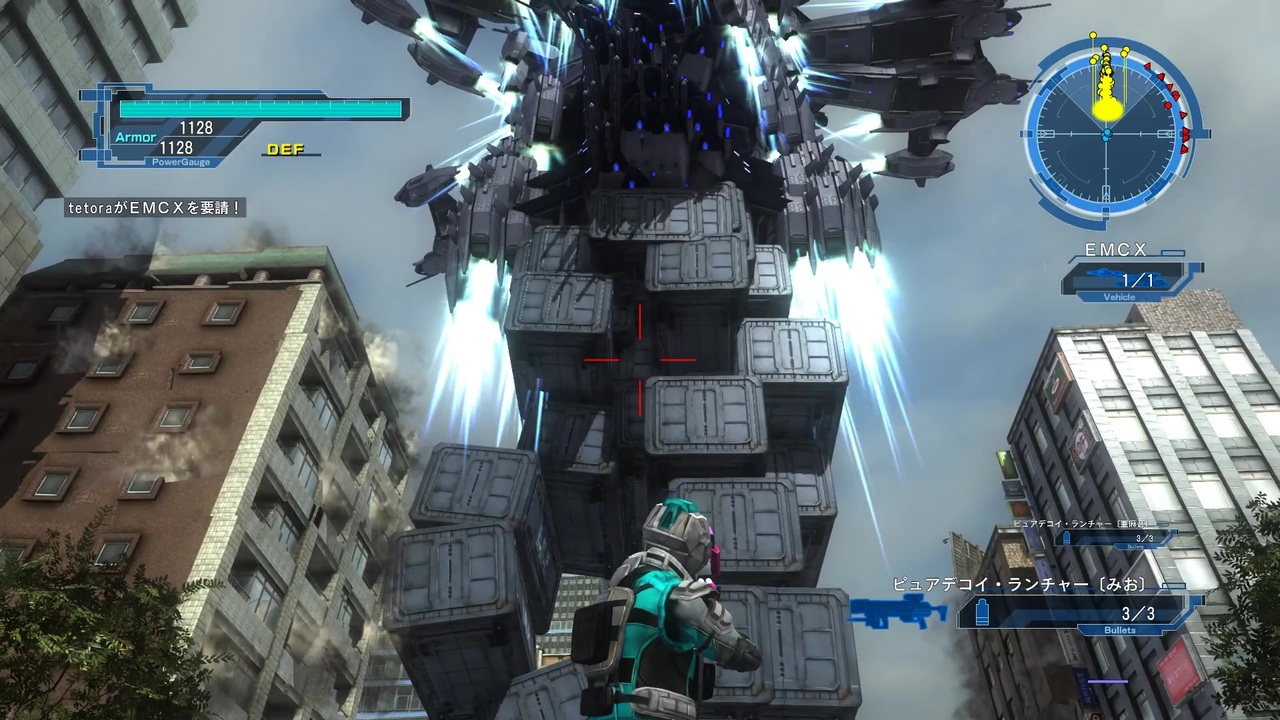 Pc Steam 版 地球防衛軍5 Edf5 チート使用 プレイ動画3 ニコニコ動画