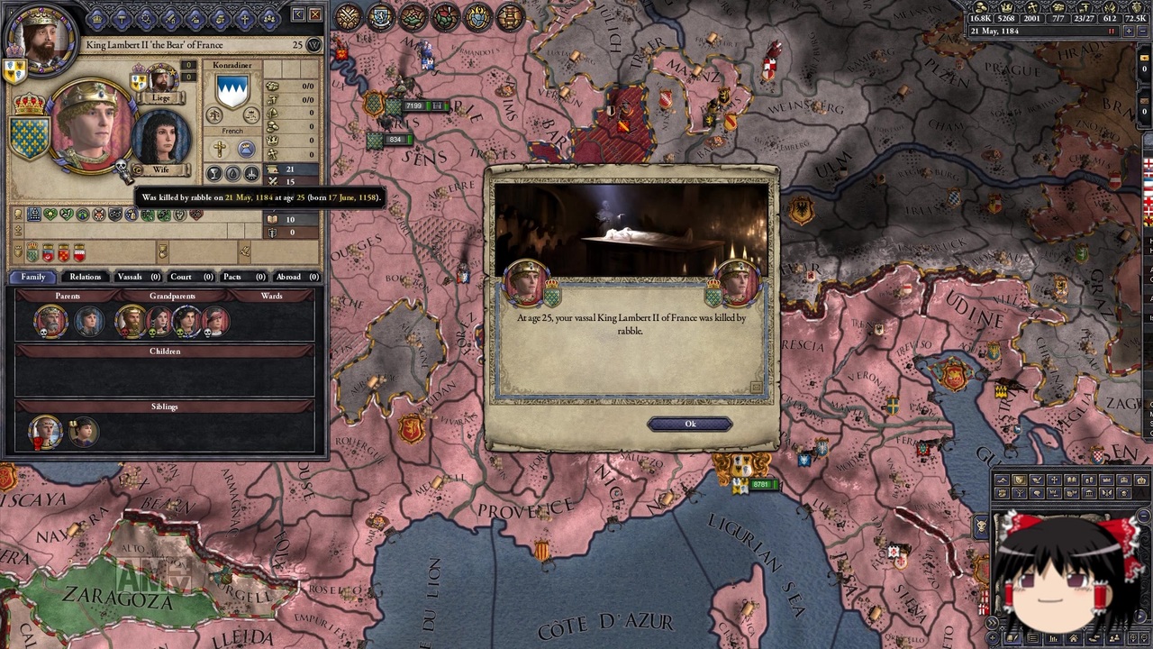 【Crusader Kings2】アレラーミチ家の歴史 Part52 ニコニコ動画