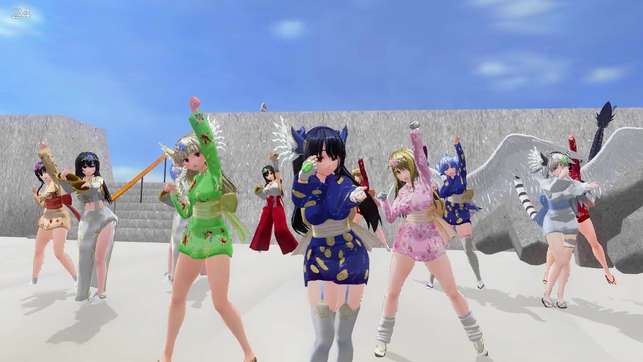 カスタム オーダー メイド3d2でひたすら踊る 全件 白い月さんのシリーズ ニコニコ動画