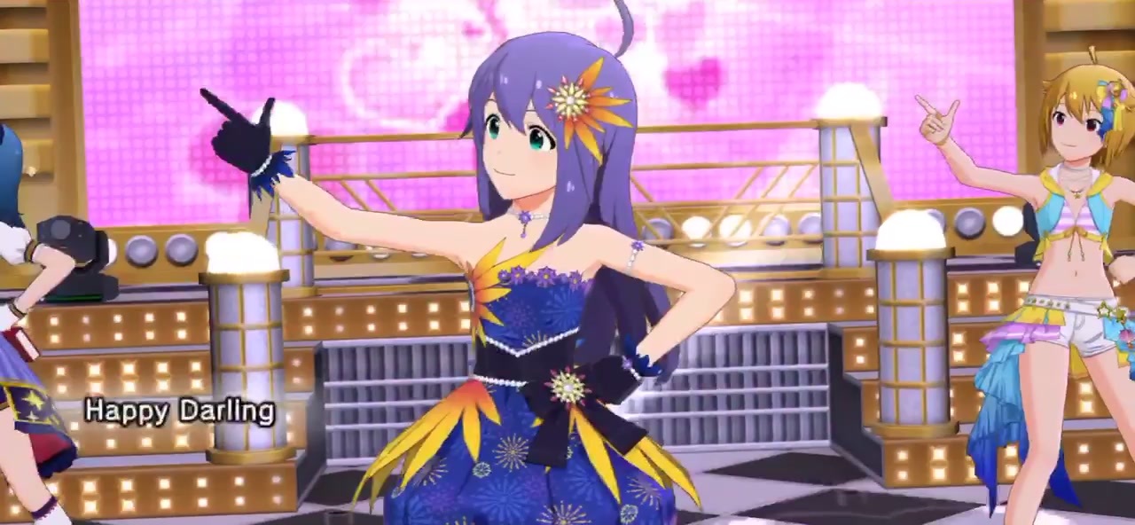 夏の思い出ガシャ限定ssr望月杏奈で Happy Darling ミリシタmv ニコニコ動画