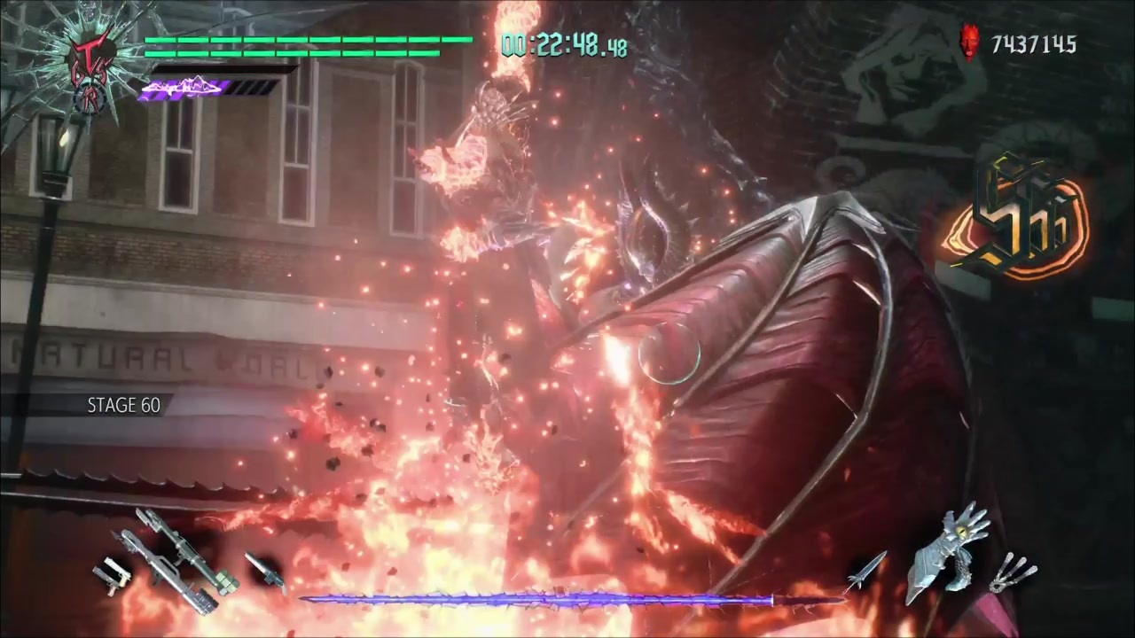 Dmc5 ダンテbp60階 ノーダメージ31秒 ドクトルファウスト無し ニコニコ動画