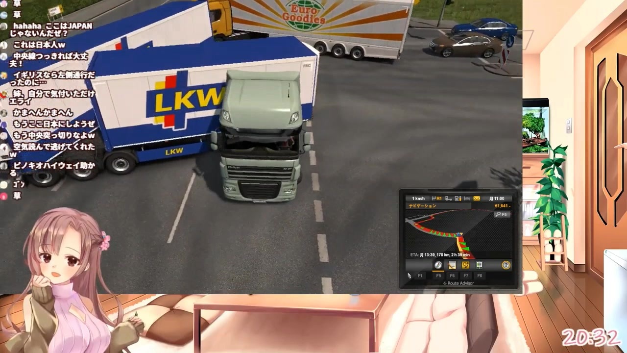 【Euro Truck Simulator2】無限に事故るユキミお姉ちゃん【見所まとめ】 - ニコニコ動画