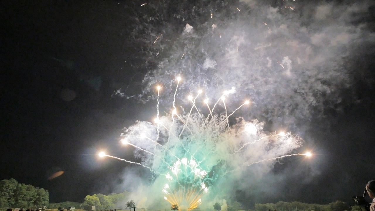 【2019】いなわしろ花火大会[新時代へ] 音楽付き創作スターマイン「世界はあなたに笑いかけている(Little Gree Monster)」 ニコニコ動画