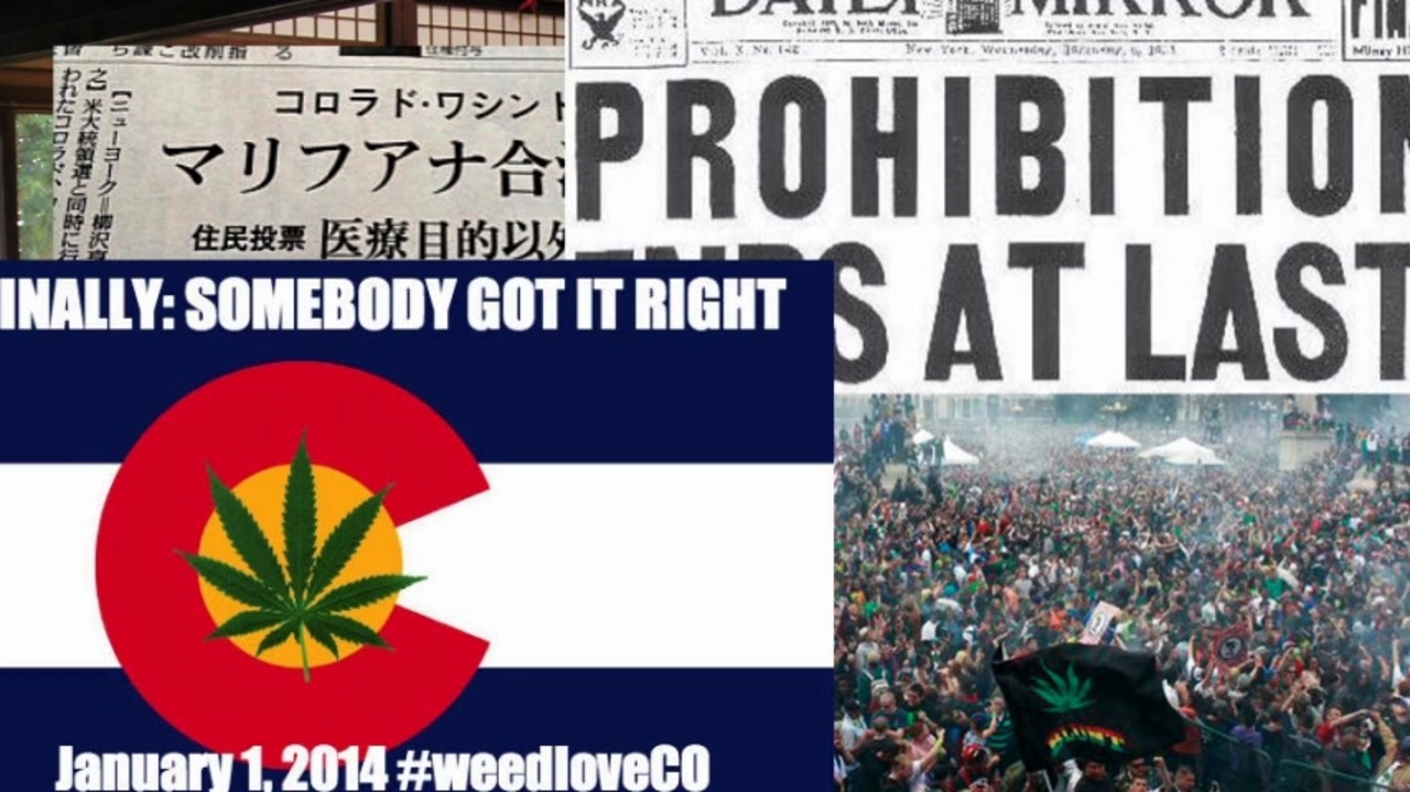 再 米コロラド州でマリファナが合法化したことを聞き早速吸いに行く先輩 ニコニコ動画