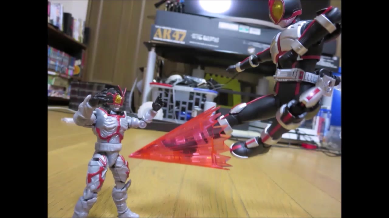 コマ撮りワンシーン 仮面ライダー555 フィギュアライズスタンダード ニコニコ動画