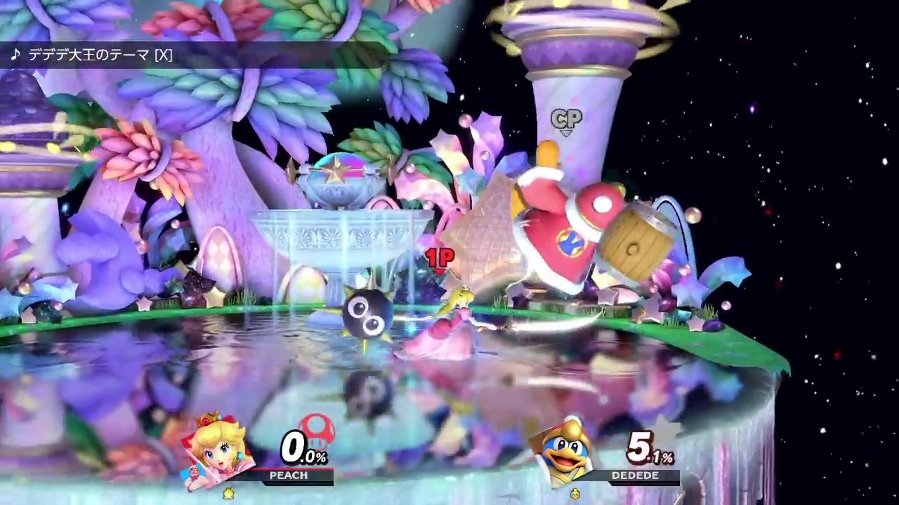 スマブラsp 突然のグルメレース開催 デデデ大王参戦 大乱闘スマッシュブラザーズspecial 灯火の星 実況 21 難しい ニコニコ動画