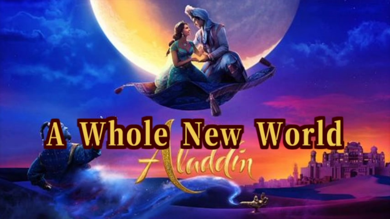 ジャスミンのカラオケ A Whole New World アラジン入り 実写日本語版 ニコニコ動画