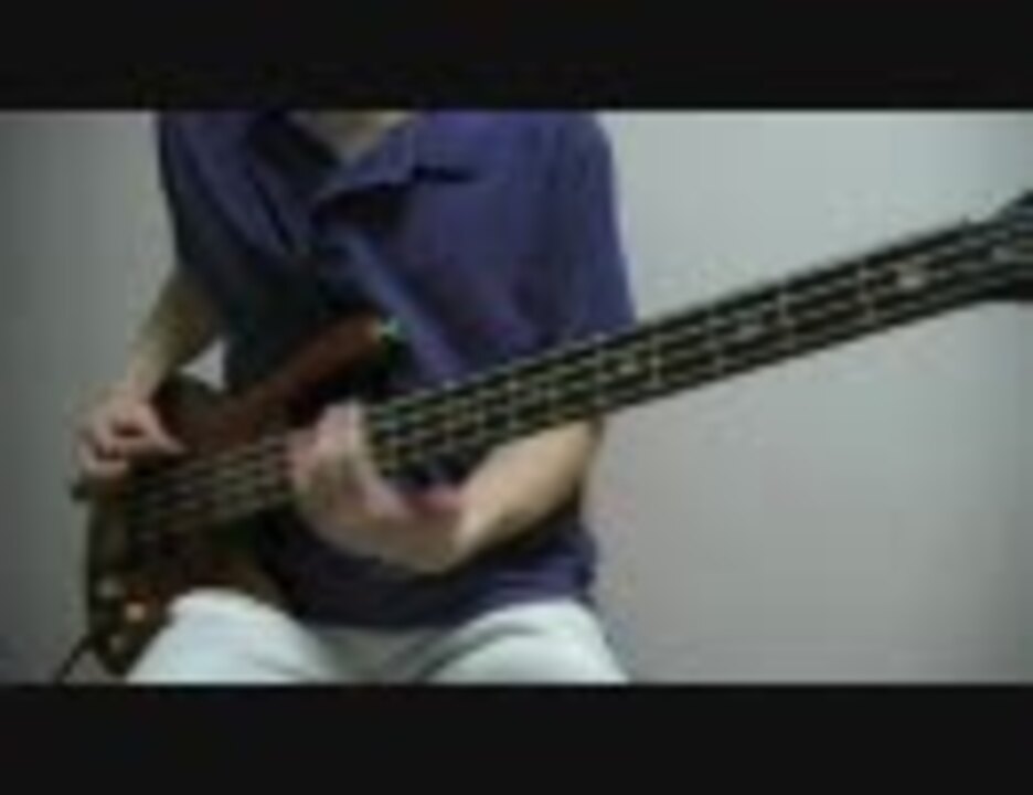 【マクロスF】射手座☆午後九時Don't be lateを本気で弾いてみた【ベース】