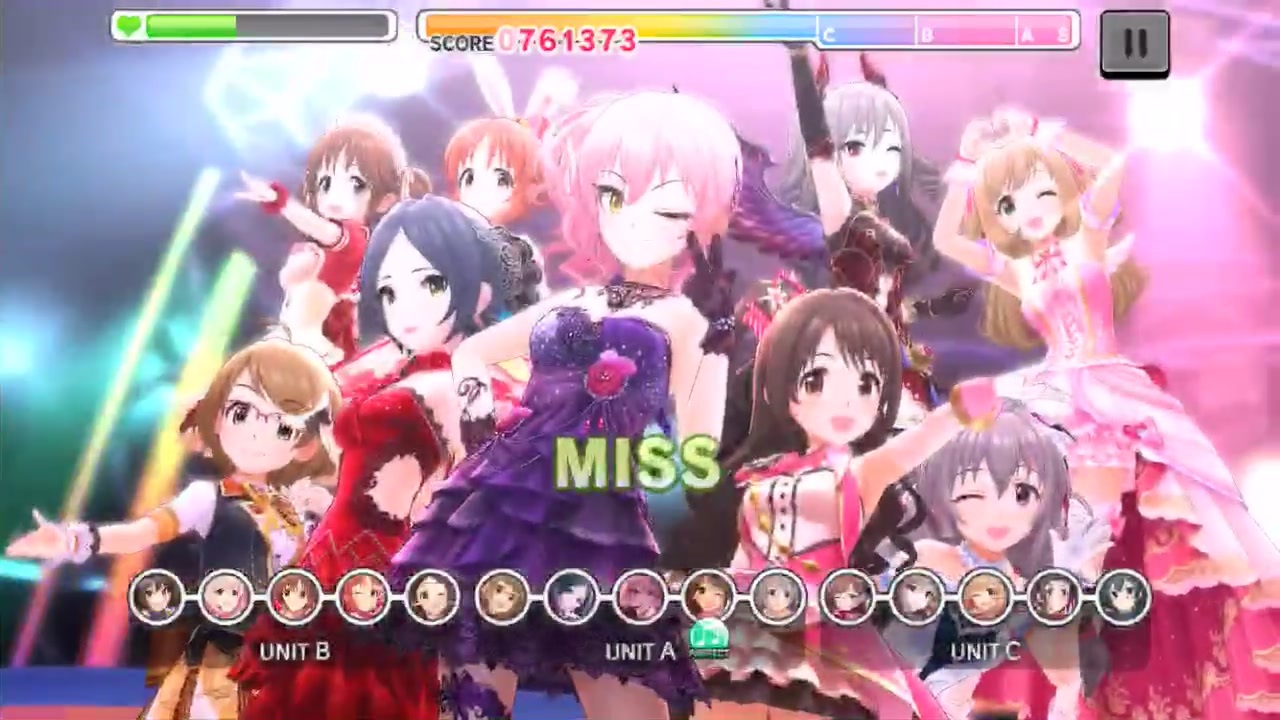 デレステ 城ヶ崎美嘉センターにした完全放置動画 True Colors Forte 6速 放置編成 ニコニコ動画