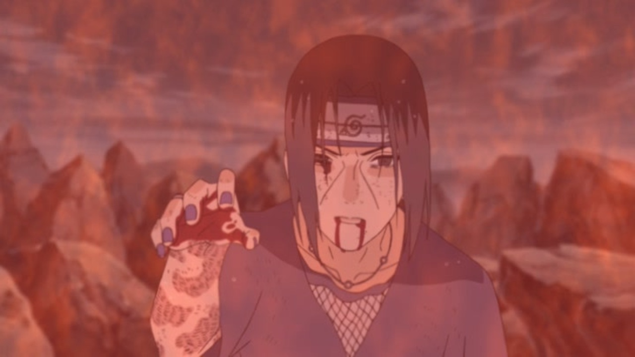 NARUTOナルト 疾風伝 自来也VSペイン・サスケVSイタチ編 三百五十八話 終焉 アニメ/動画