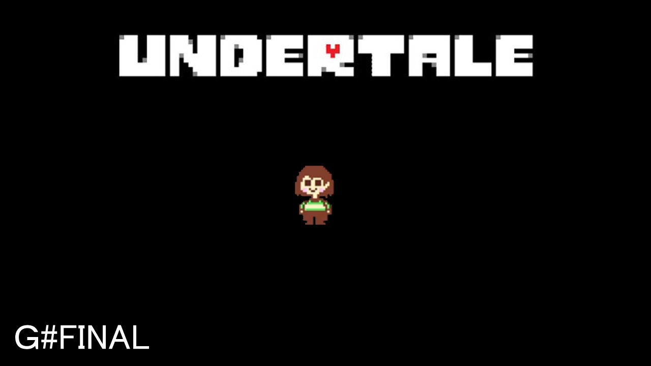 Undertale Pルート後にgルートをプレイ Final エンディング ニコニコ動画