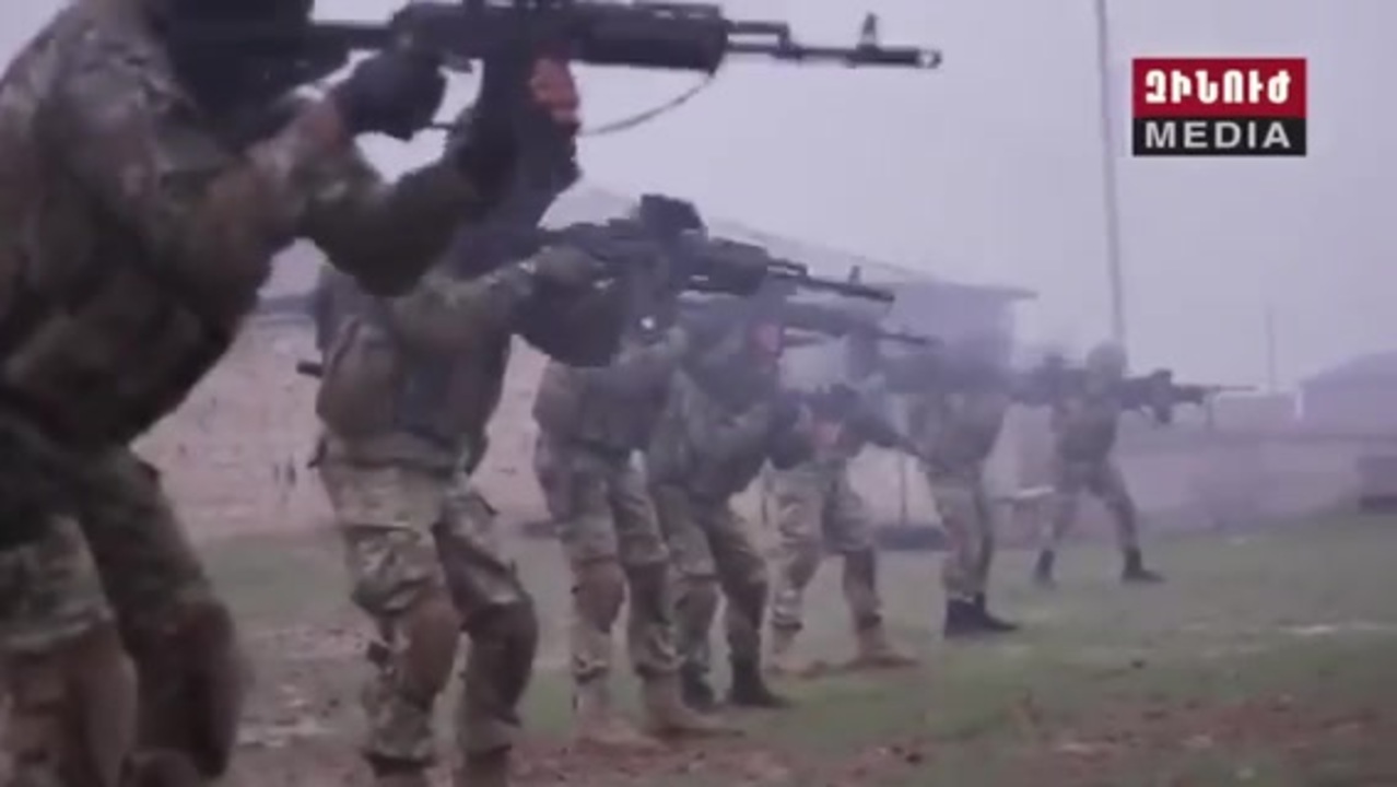 アルメニア軍特殊部隊の射撃訓練 ニコニコ動画