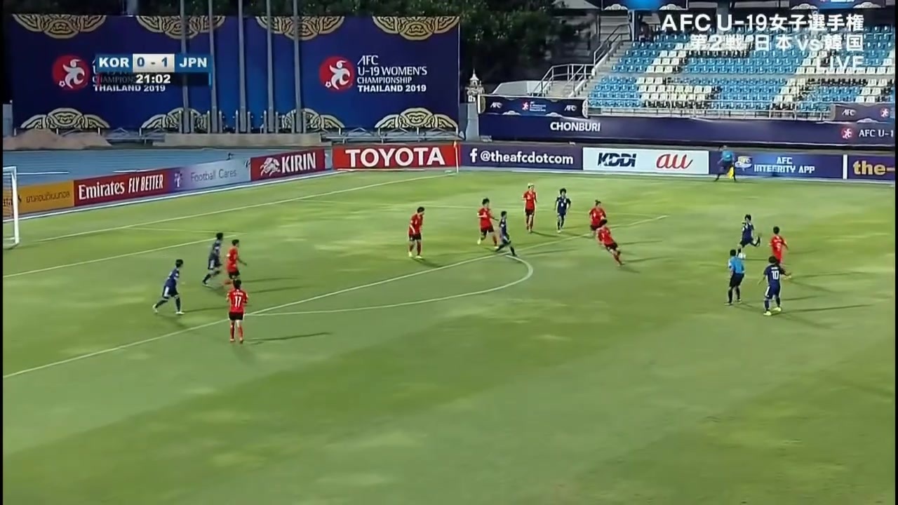 これを待っていた サッカーu１９女子アジア選手権 日本 対 韓国 ニコニコ動画