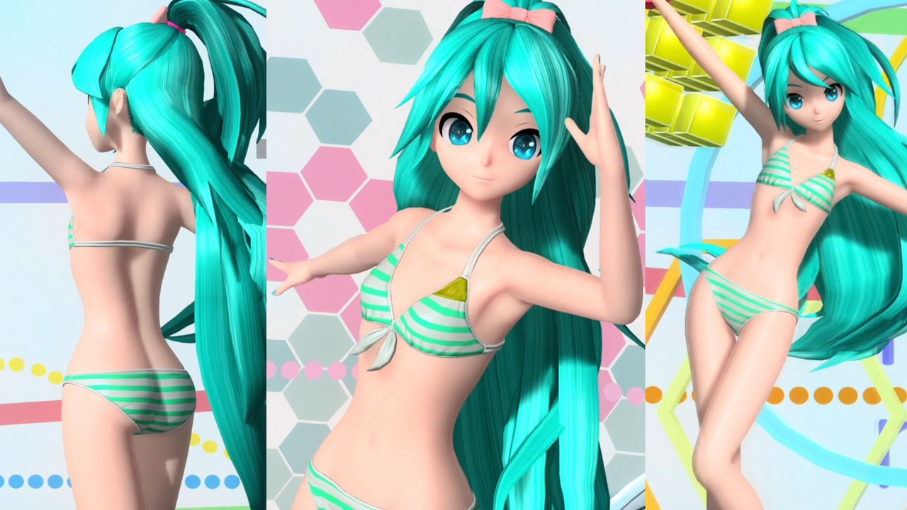 Ps4pro Pd Ftdx どういうことなの 初音ミク スイムウェア リボンガールヘア ニコニコ動画