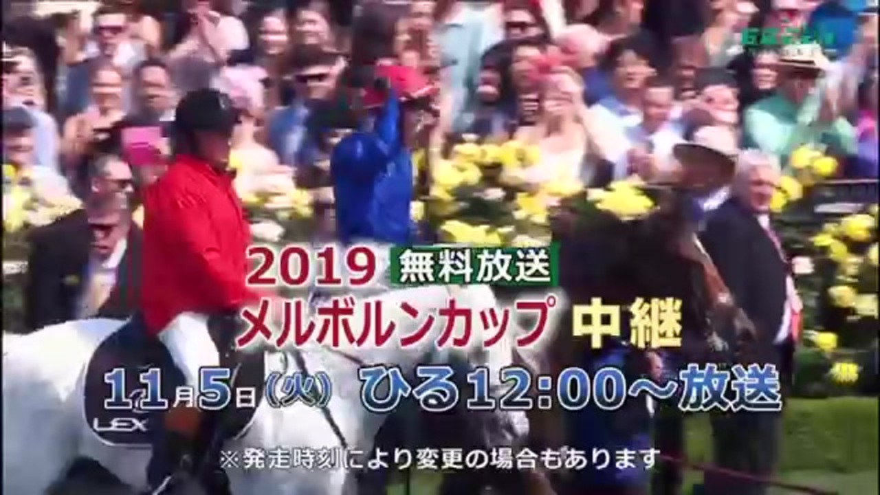 Fuji メルボルンカップ カーニバル 19 生放送 ニコニコ動画