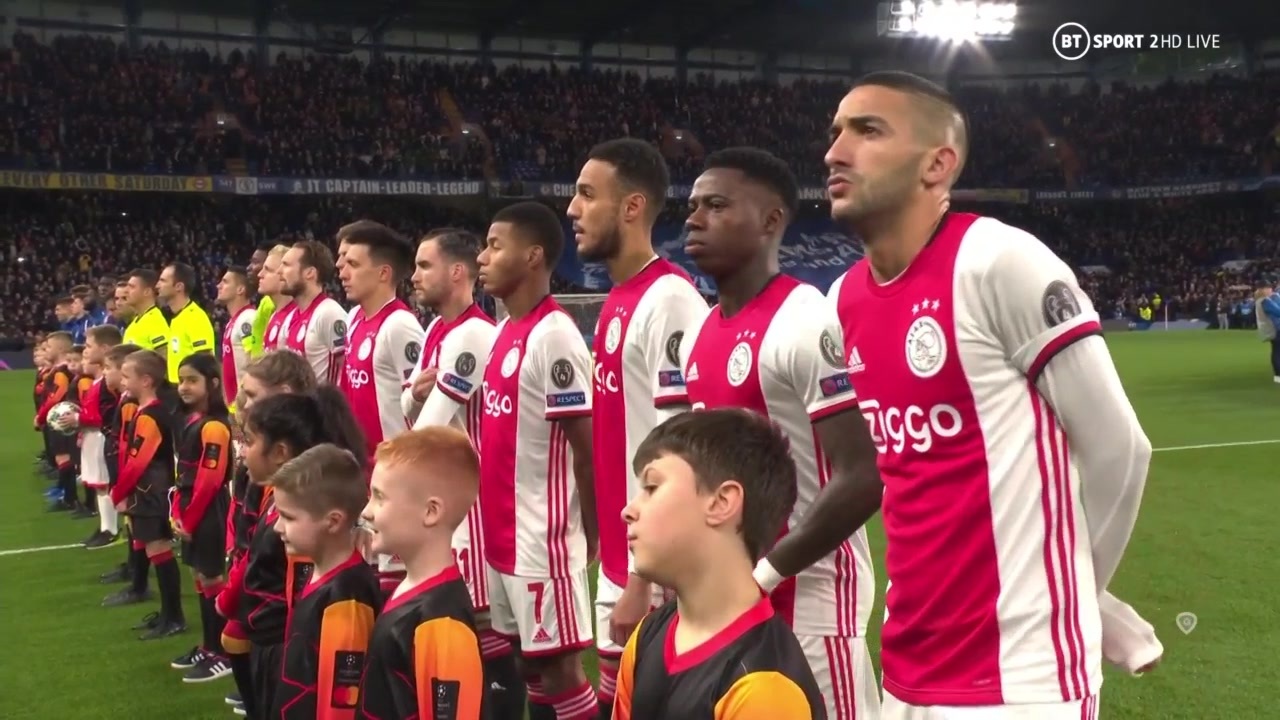 激闘をfullで 前半 1of2 19 uefa Cl Gs第4節 H組 チェルシー Vs アヤックス ニコニコ動画