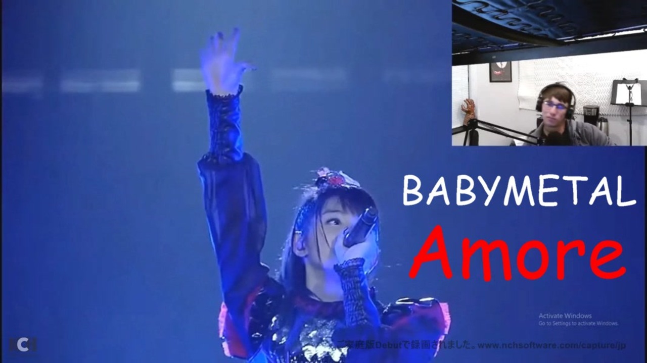Babymetalのamoreを見て若干キモイことを言い始めるアメリカの音大生 字幕付 ニコニコ動画