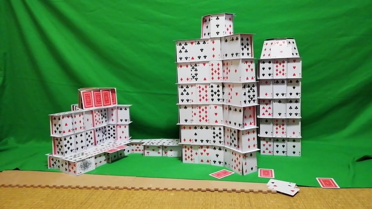 ホテルニューオータニをトランプタワーで作ってみた ニコニコ動画