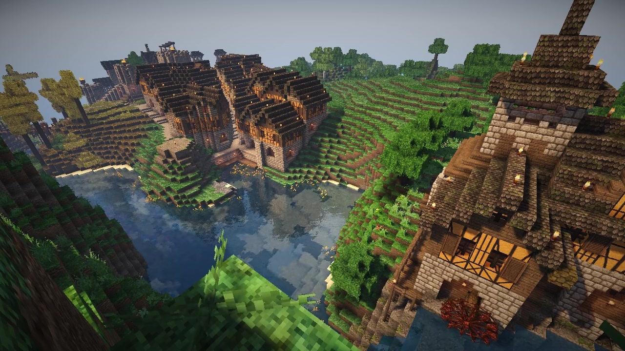 Minecraft Biomes O Plentyで城砦網を築く 3章 第8回 ゆっくり実況 ニコニコ動画