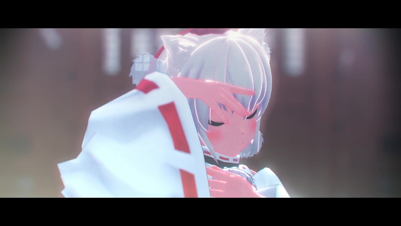 東方mmd 白狼天狗のアンノウン マザーグース 犬走椛 ニコニコ動画