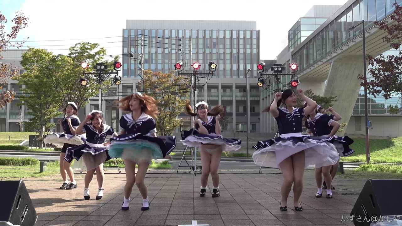 4k にゃんぱどーる メイドアイドル 九大祭 ニコニコ動画