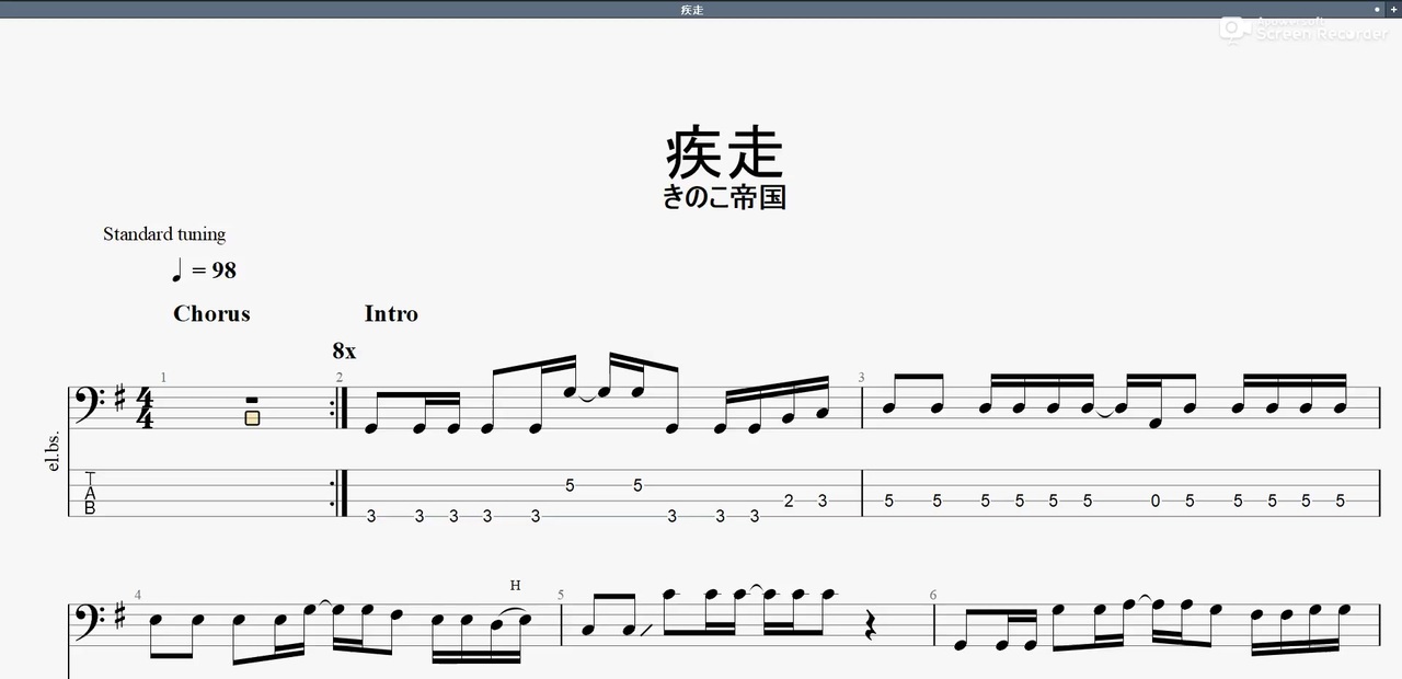 人気の Tab譜 動画 1 078本 2 ニコニコ動画