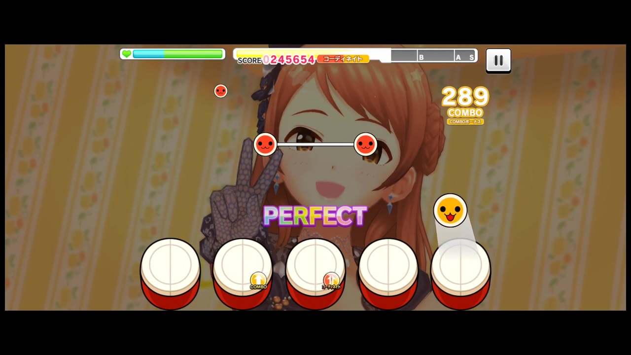 デレステ ギュっとmilky Way Master フルコンボ 3dリッチ Xperia5 ニコニコ動画