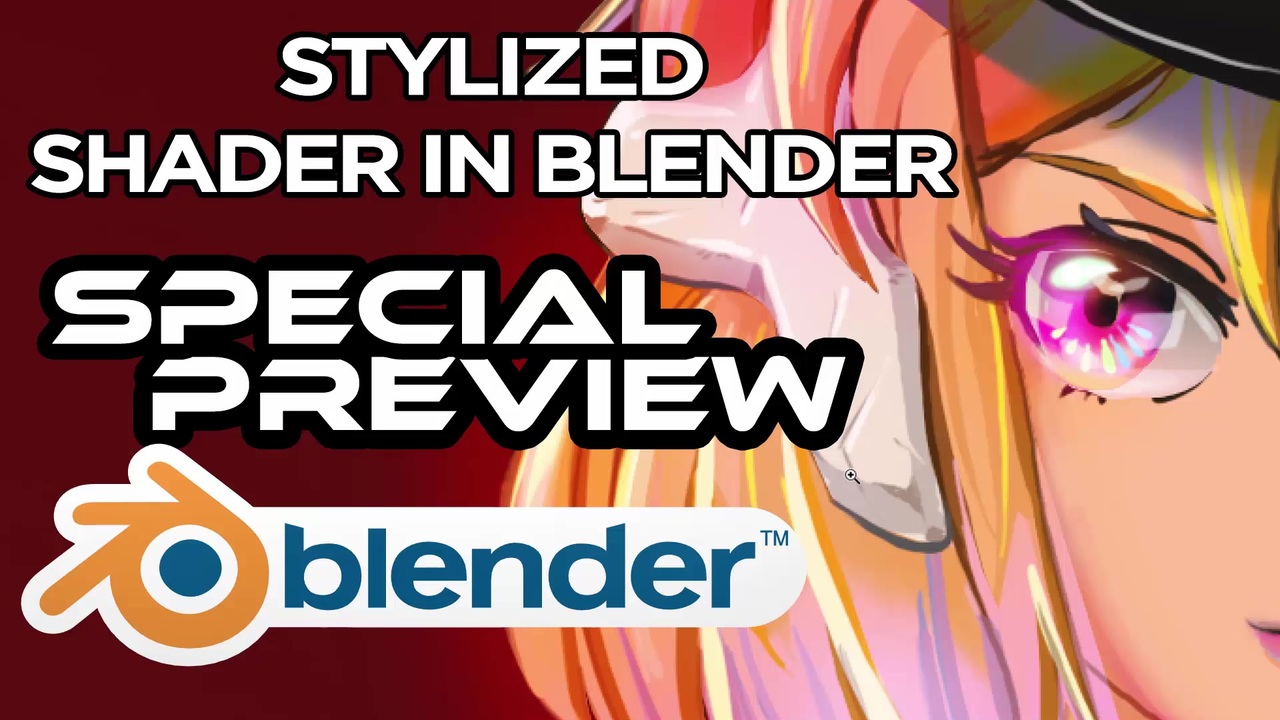 Blenderの定型化されたシェーダー プレビュー Stylized Shader In Blender Project Sneak Preview ニコニコ動画