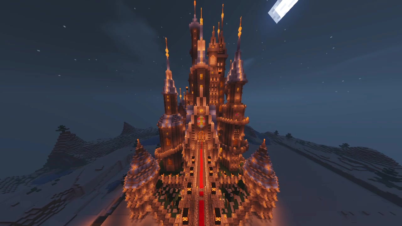 おしゃクラ Part21 漫才 やっぱり飲みに行く お城建築 後編 Minecraft ニコニコ動画