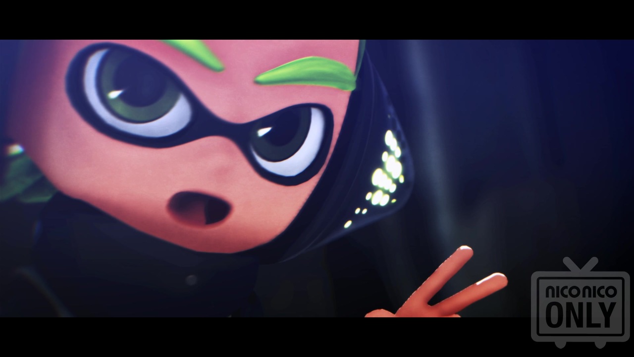 Mmdスプラトゥーン 劣等上等 3号 8号