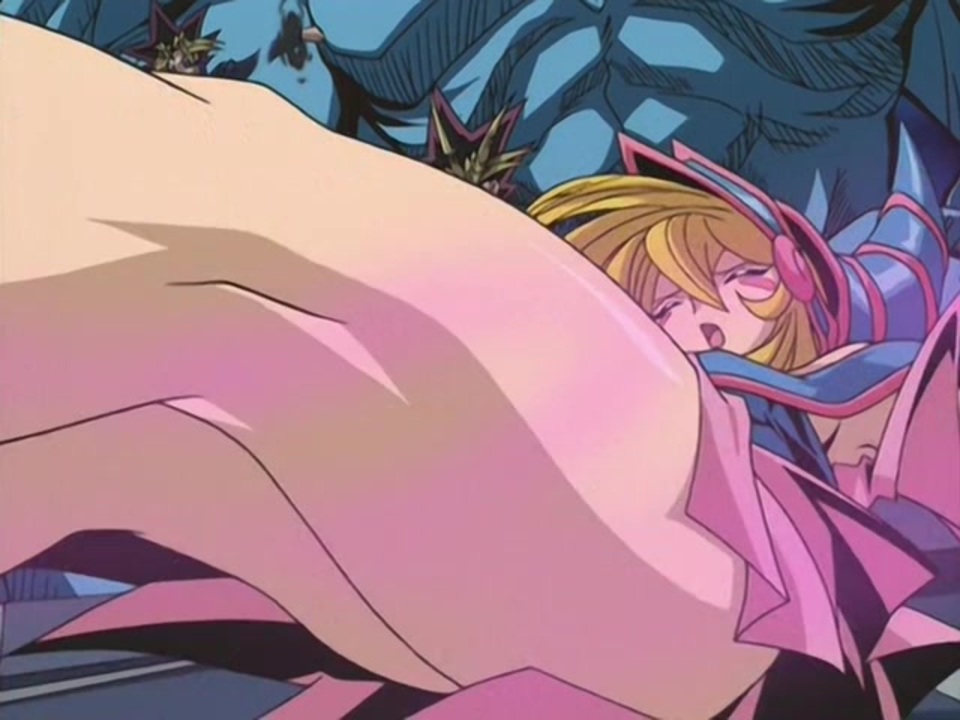 遊戯王】ブラック・マジシャン・ガールの登場と例のシーン - ニコニコ動画