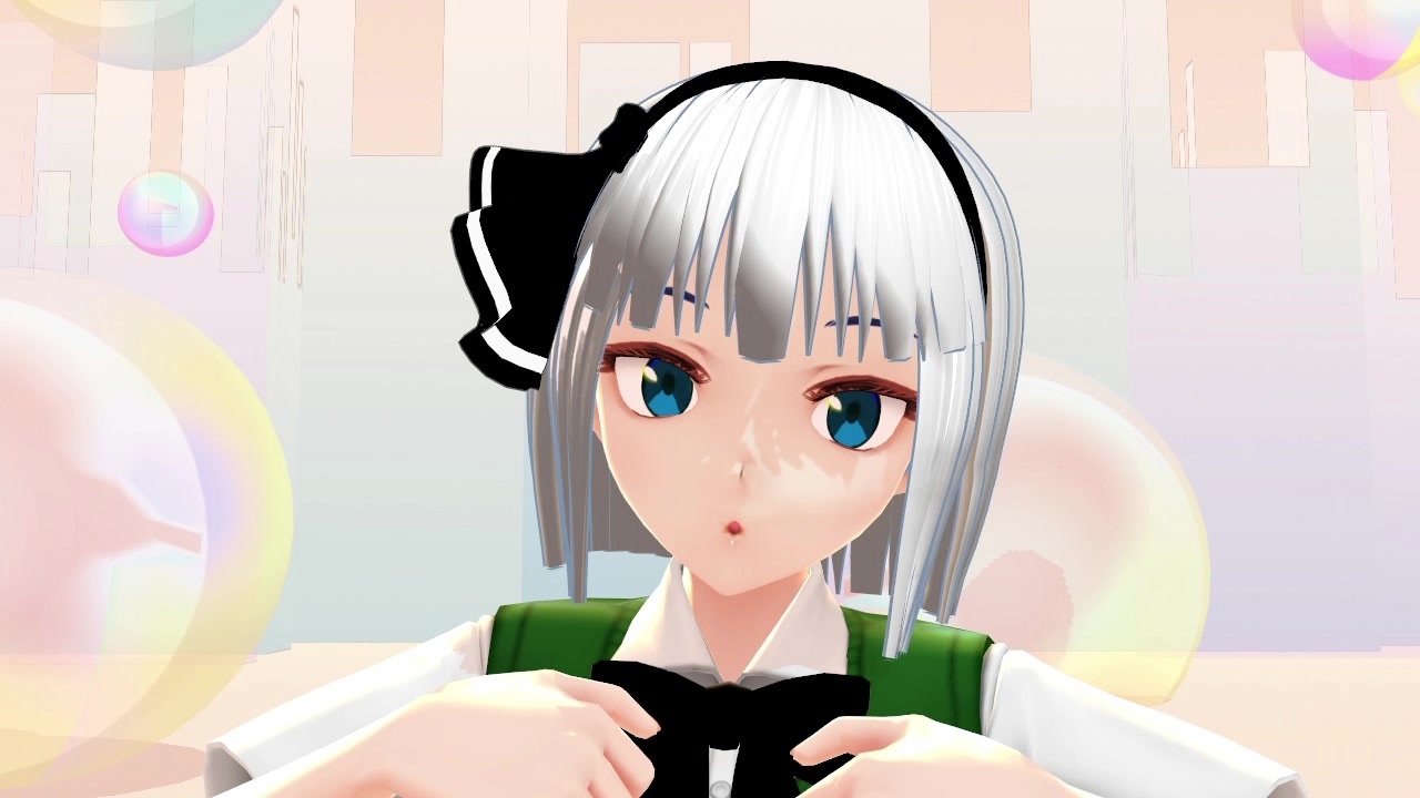 妖夢ちゃんのMMDモデルが作りたい2（ねこみみスイッチ） - ニコニコ動画