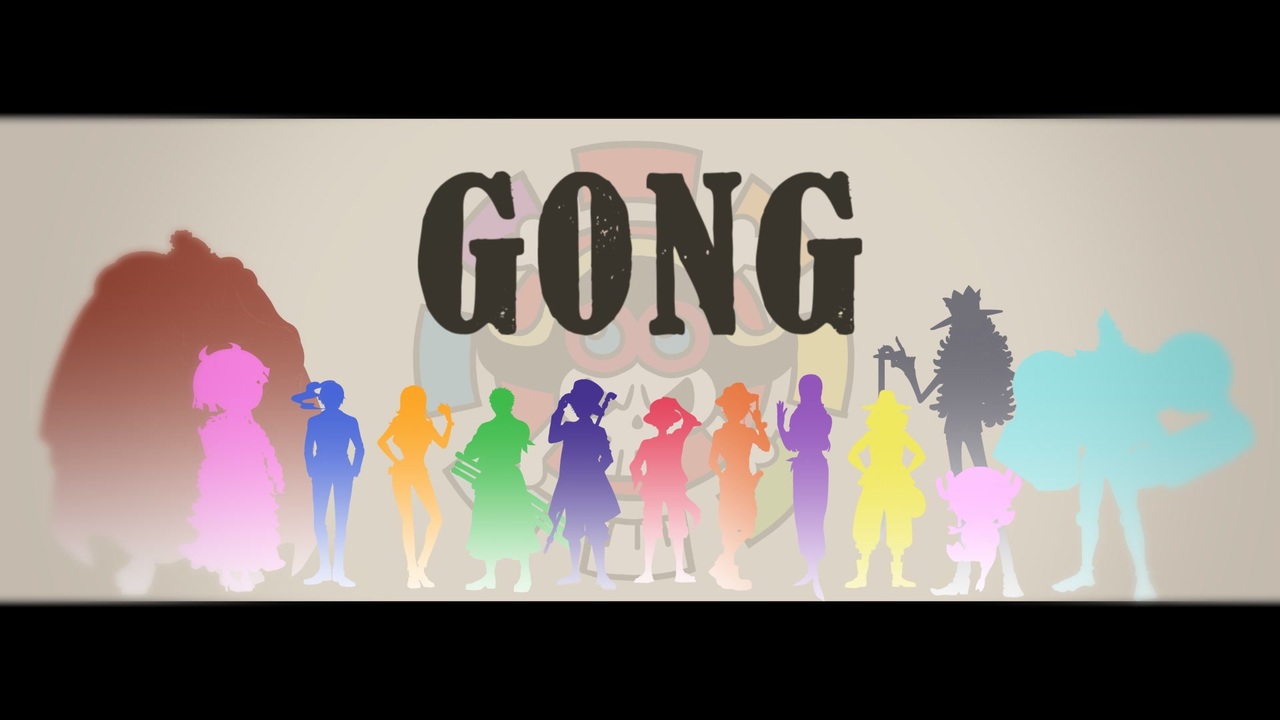 手書きone Piece Gong 声真似で歌ってみた ニコニコ動画