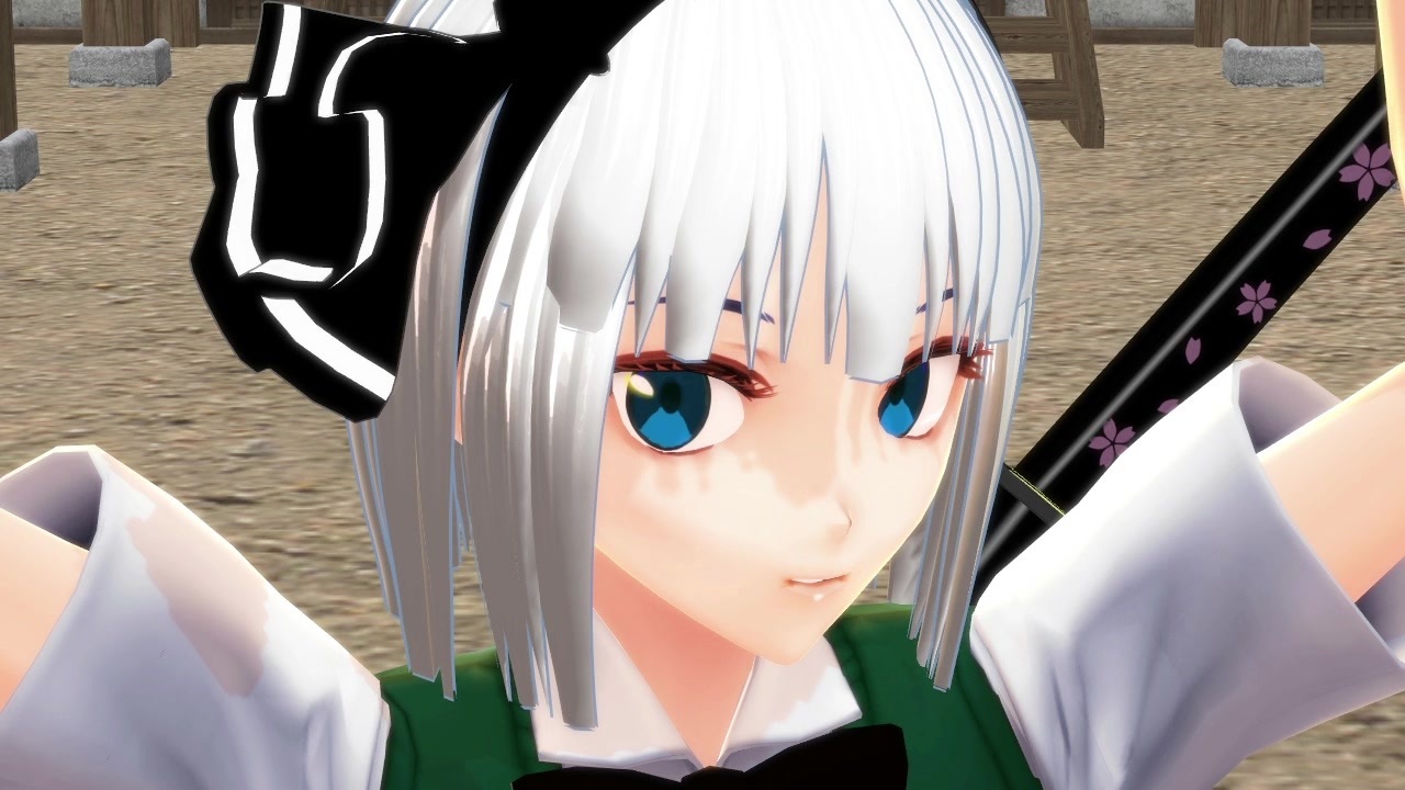 妖夢ちゃんのMMDモデルが作りたい4（極楽浄土） - ニコニコ動画